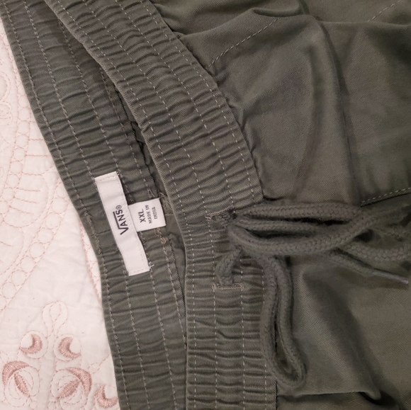 Vans womens pants in olive green. XXL 12 to 14 - Picture 2 of 6
